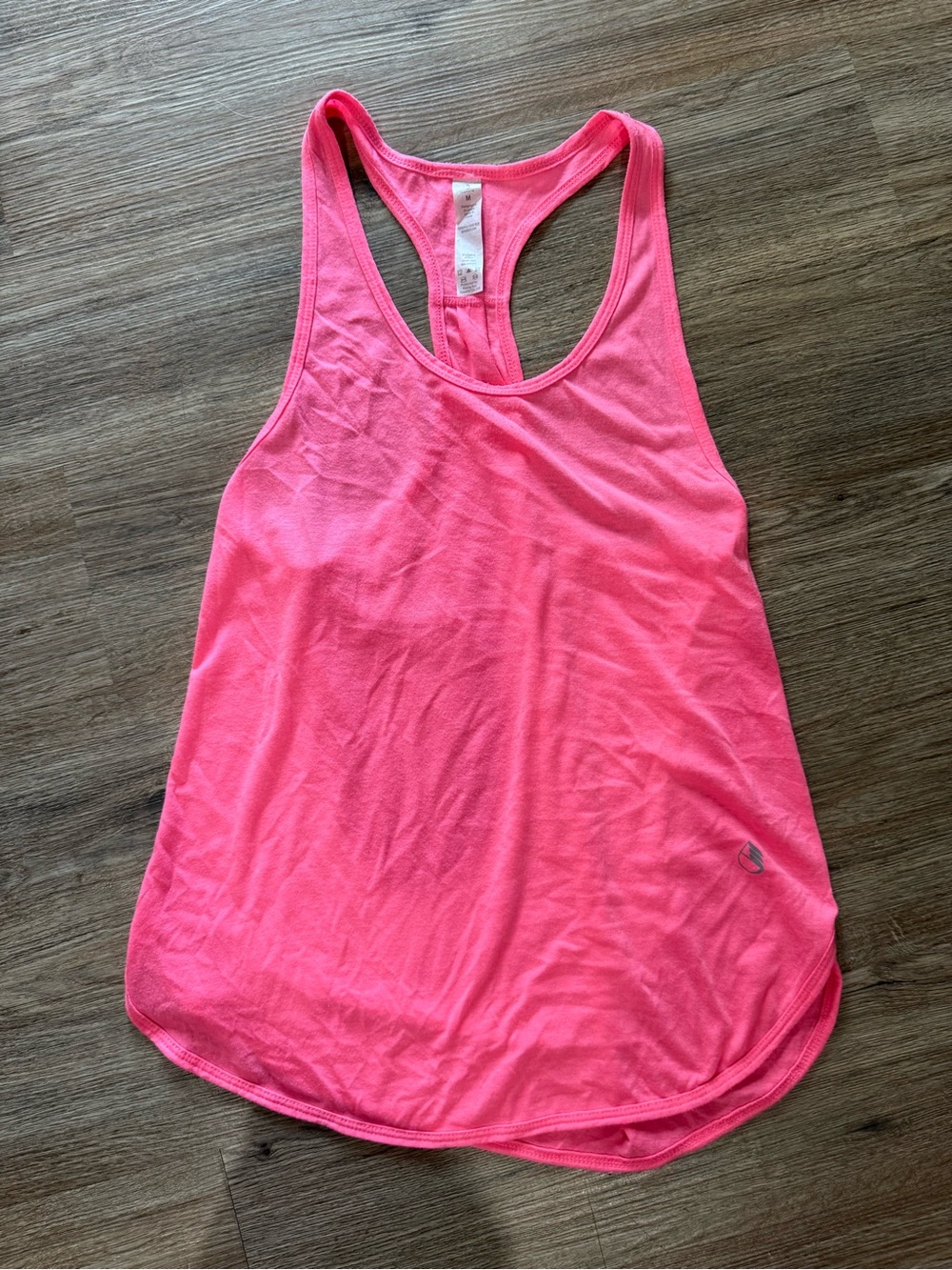 Women’s Neon Pink Racerback Tank Top - Active Fit